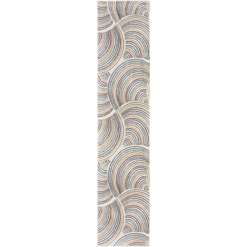 Pino Power Loomed Abstract Low Pile Area Rug By HomeRoots