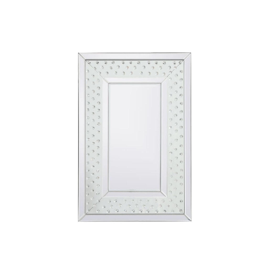Elegant Lighting MR912030 Sparkle 20" W x 30" H Rectangular Framed