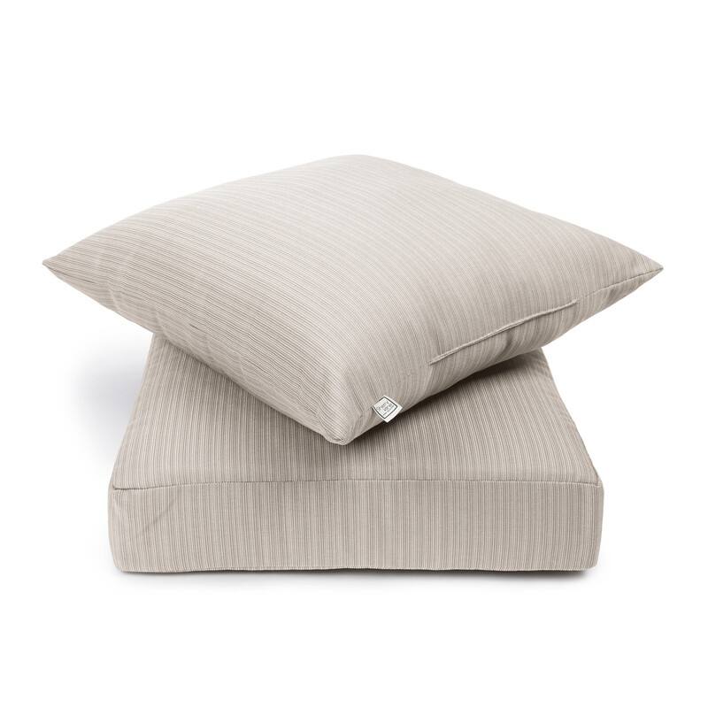 Sherry Kline Island Breeze Deep Seat Cushion 23"x24"x5" Seat & 25"x25" Back Cushion