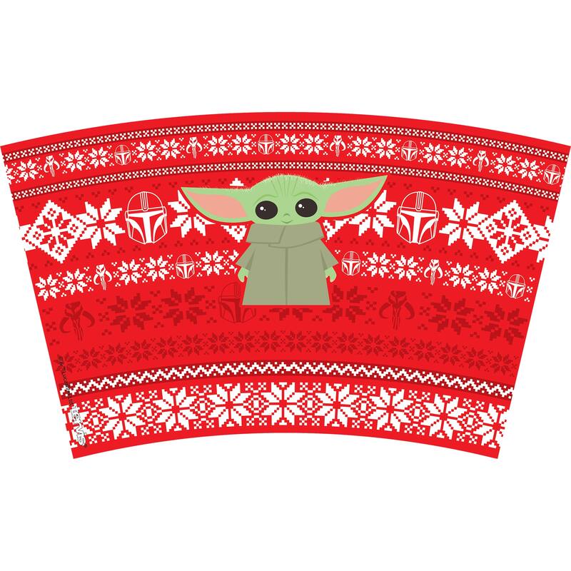 Tervis Star Wars The Mandalorian Christmas Holiday Sweater Made in USA Double Walled Insulated Travel Tumbler, Classic