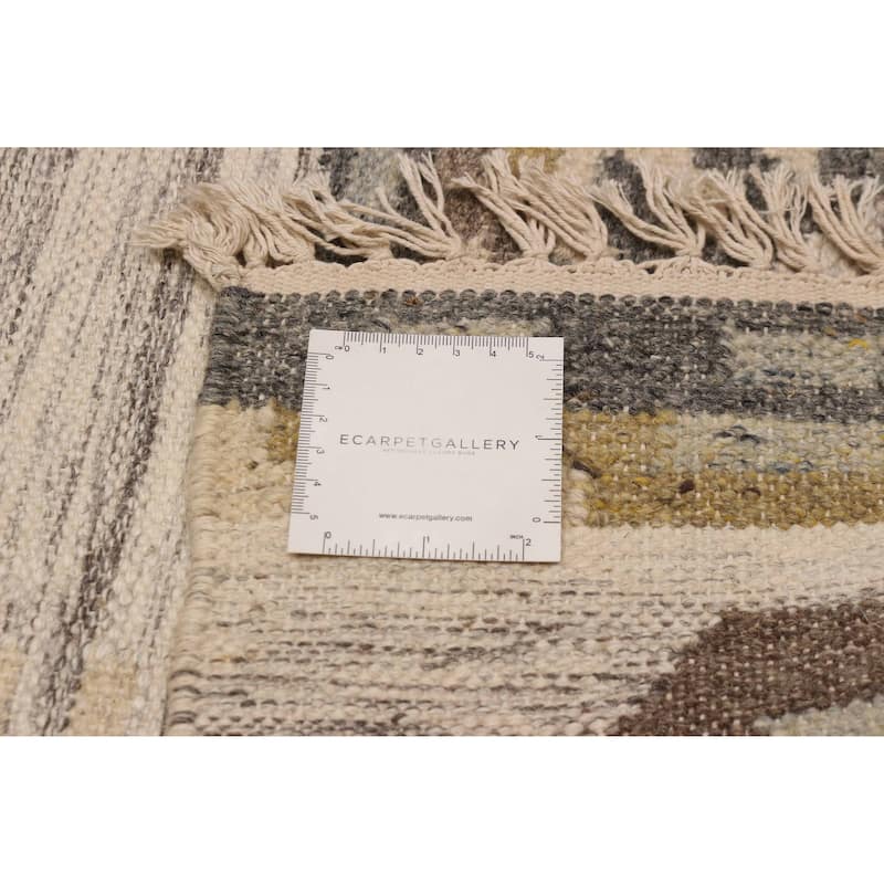 Ankara FW Khaki Kilim 5'2" x 7'11" - 5'2 x 7'11