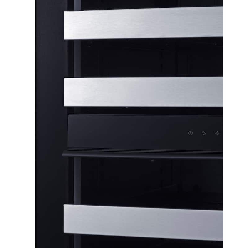 Summit CL244WC2PNR 24" Wide 48 Bottle Capacity Panel Ready Built-In - Panel Ready