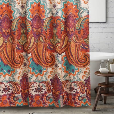 The Curated Nomad Horsdal Shower Curtain