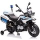 preview thumbnail 1 of 5, 12V Boys Police Motorbike - Blue Blue