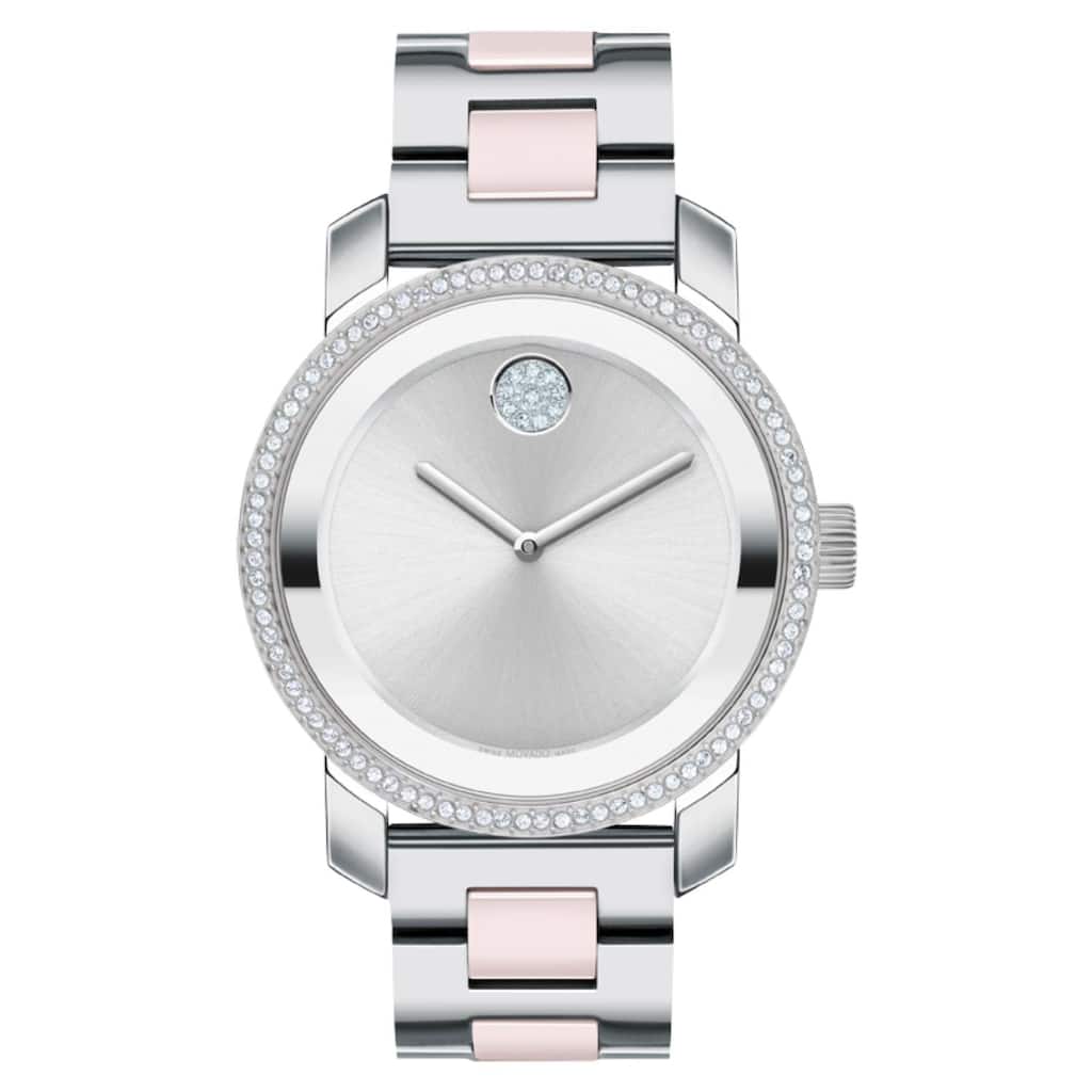 Movado Women's Iconic Silver Dial Watch - 3600881 - One Size