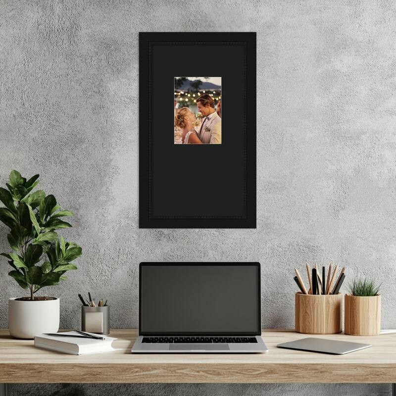 Avon Black Narrow Framed Picture Frame, Photo Frame