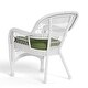 preview thumbnail 41 of 39, Portside Coastal White Outdoor Wicker Seating Set (4-Piece)