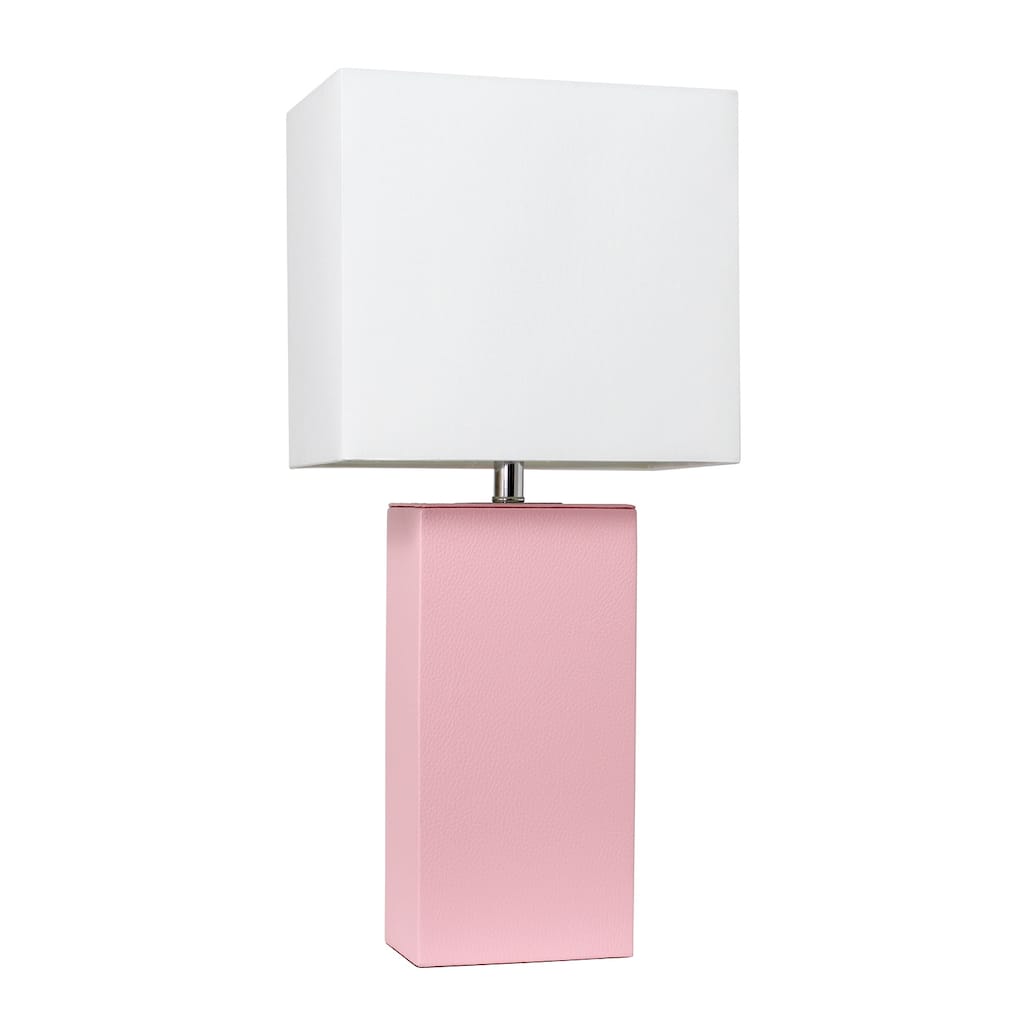 Modern Bedside Table Lamp - Elegant Decor for Living Room, Bedroom, Office - White Fabric Shade