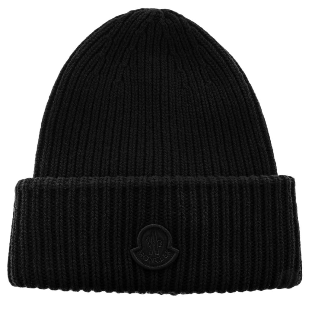 Moncler Ribbed Knit Beanie