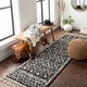 preview thumbnail 20 of 22, Livabliss Ophelia Moroccan Shag Area Rug Charcoal - 2'7" x 7'3" Runner