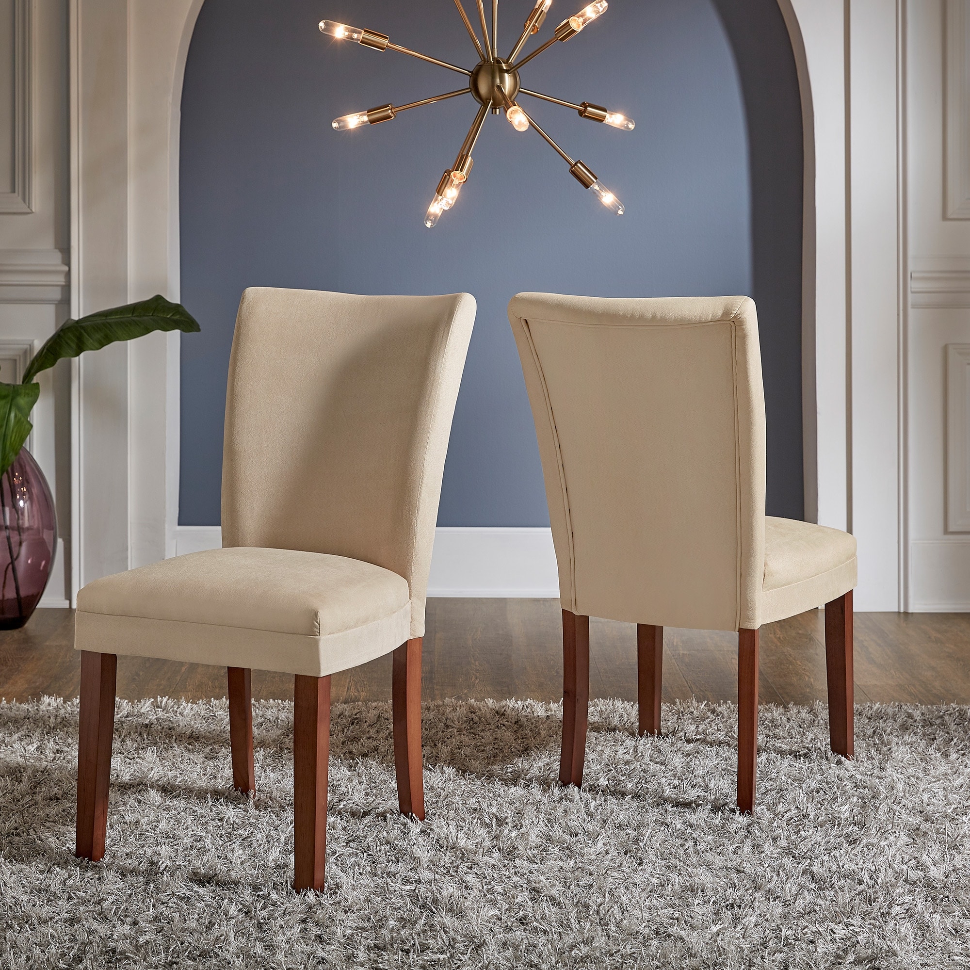 Upholstered parsons chairs outlet