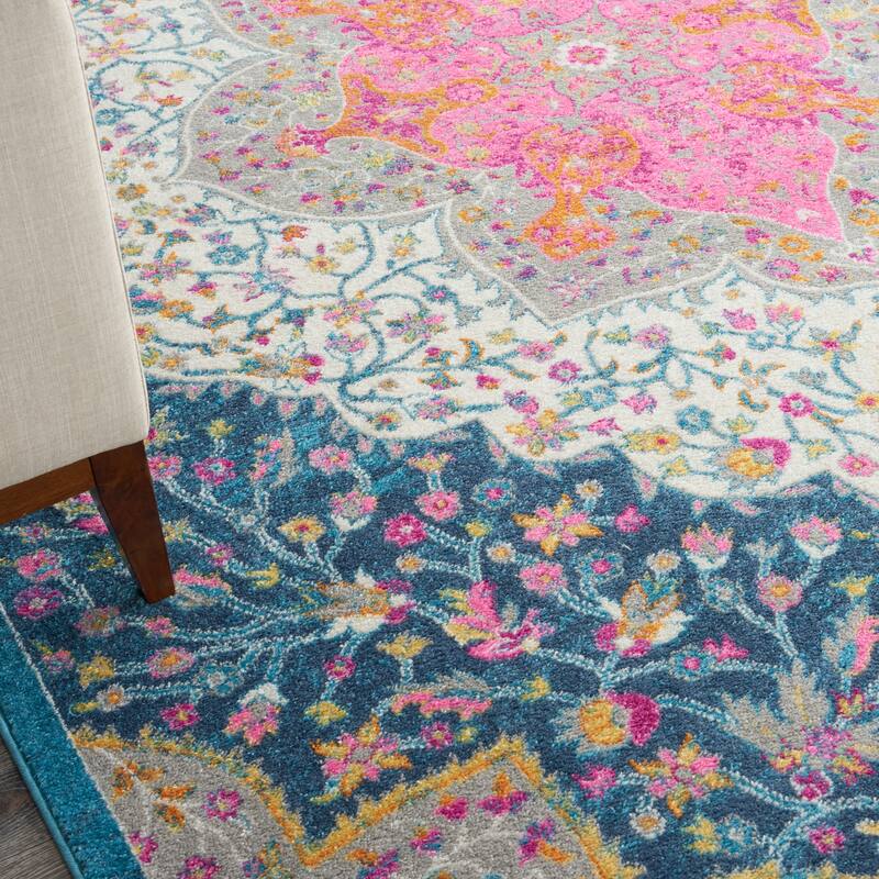 Nourison Passion Modern Persian Center Medallion Area Rug