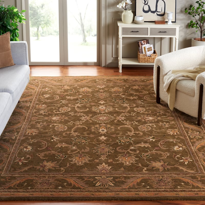 SAFAVIEH Handmade Antiquity Talvikki Traditional Oriental Wool Rug