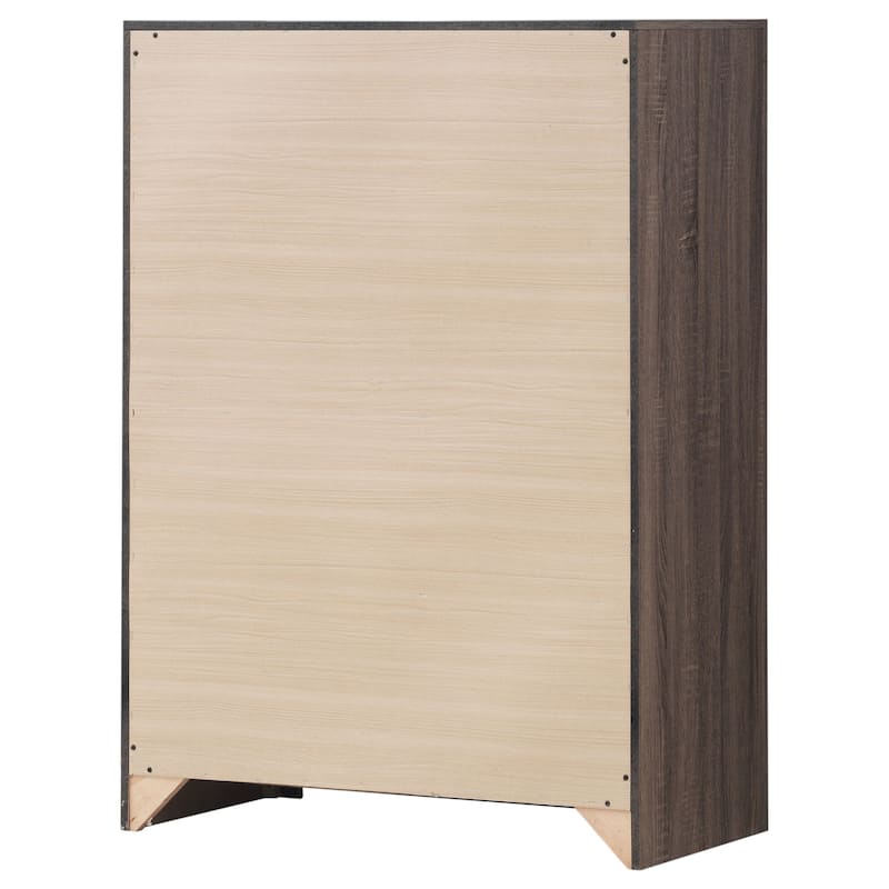 Brantford Farmhouse Wood 4-drawer Bedroom Chest