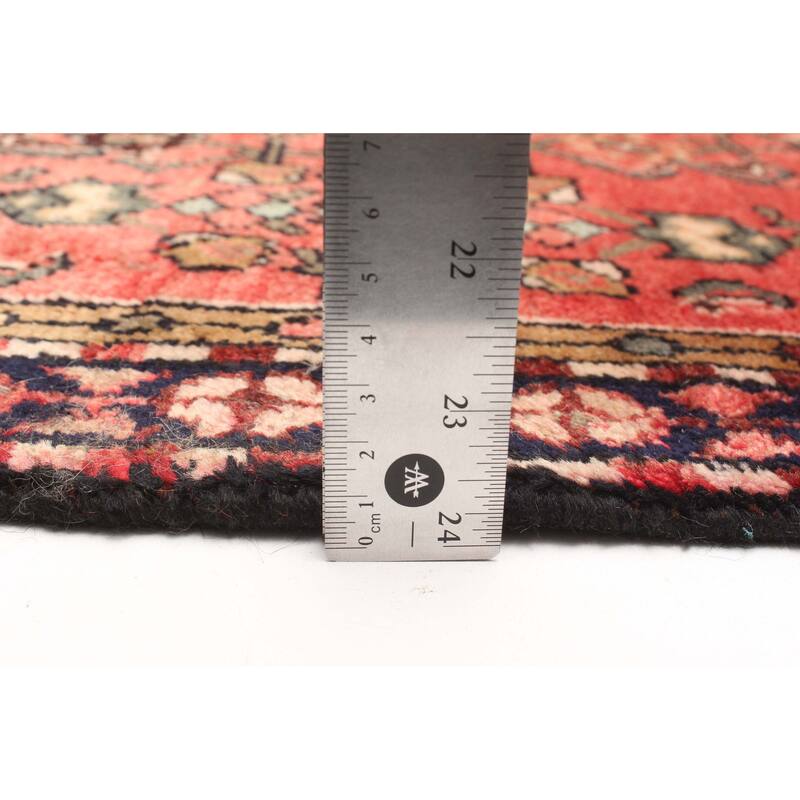 ECARPETGALLERY Hand-knotted Andelz Red Wool Rug - 2'9 x 9'5