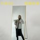 preview thumbnail 21 of 42, 64"x21" Full Length Floor Mirror with Stand Aluminum Alloy Frame,Wall-Mounted Mirror