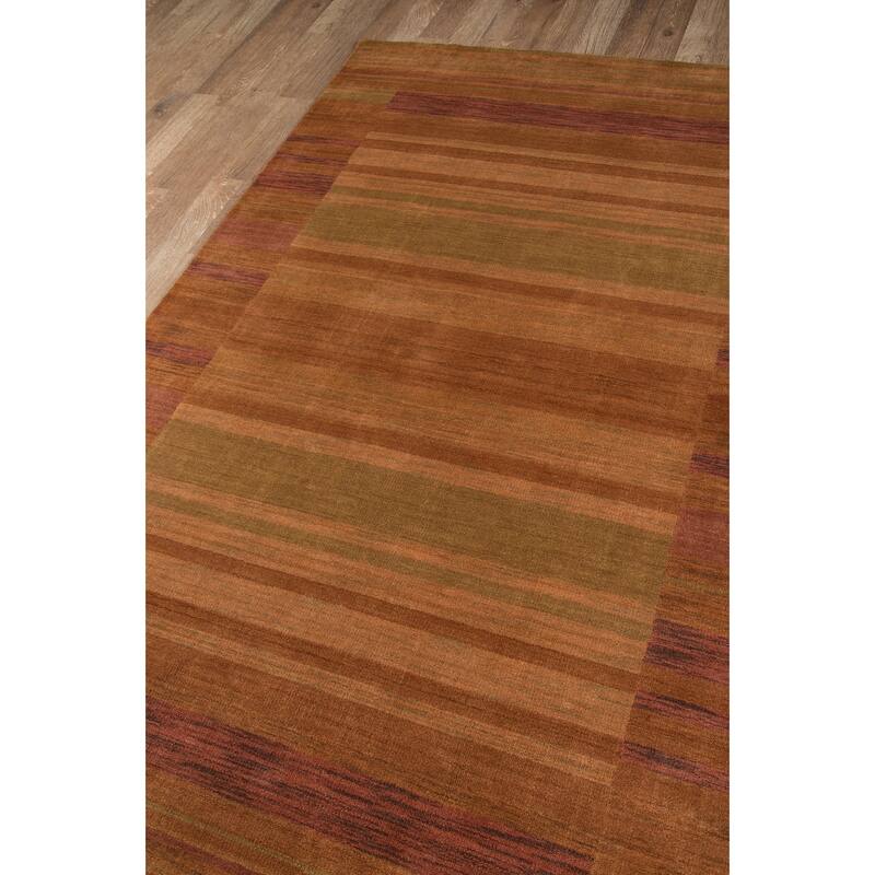 Momeni Gramercy Hand Loomed Wool Contemporary Geometric Area Rug