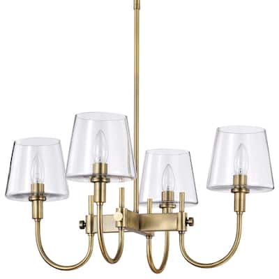 Nuvo Lighting 60/7885 Brookside 4 Light 24" Wide Chandelier