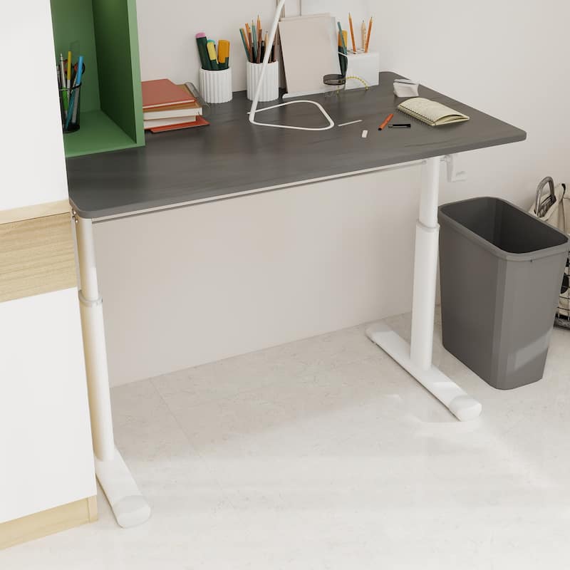 Adjustable compact design study desk suitable for children and adults