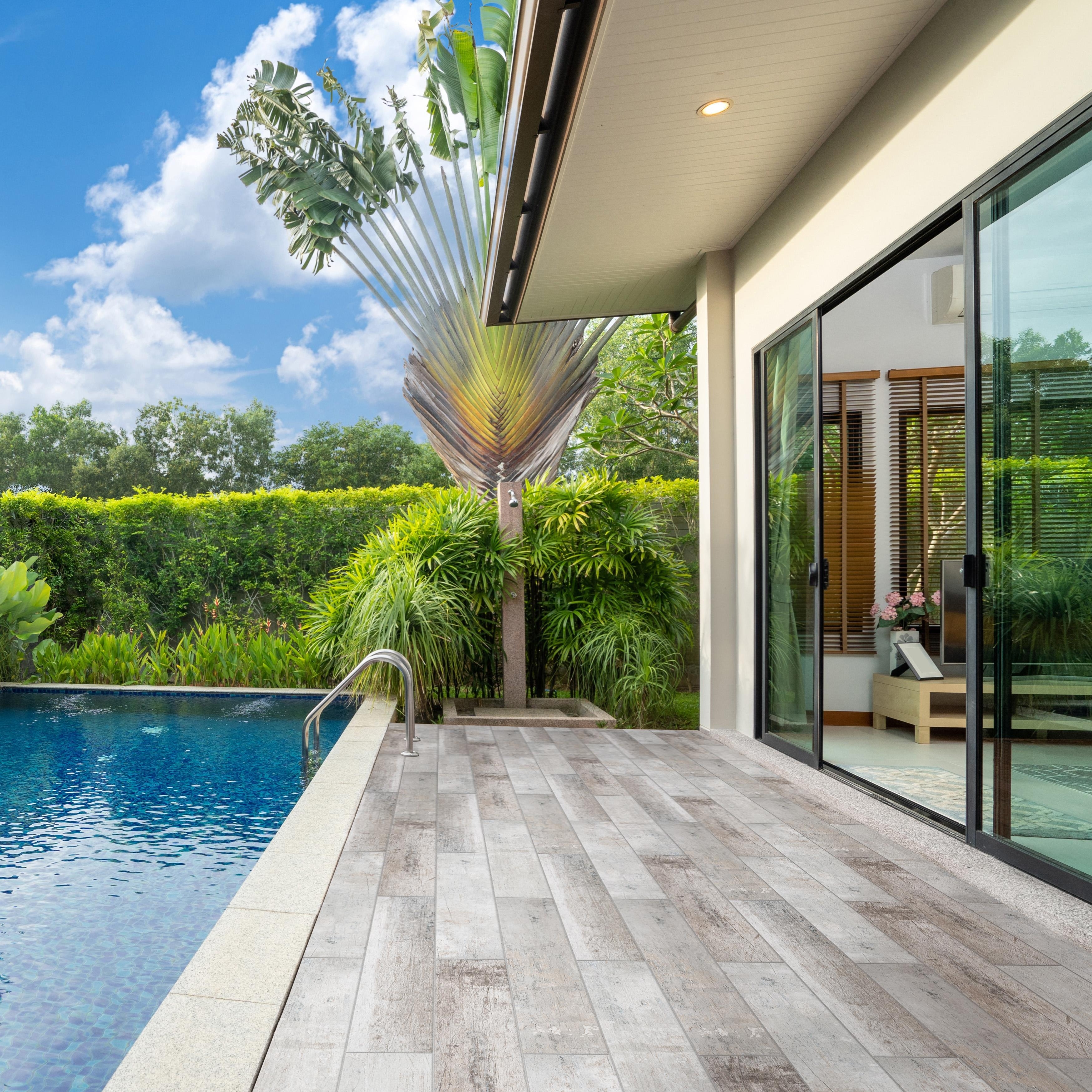 Merola Tile Cava Fino 6" x 31-1/2" Porcelain Floor and Wall Tile