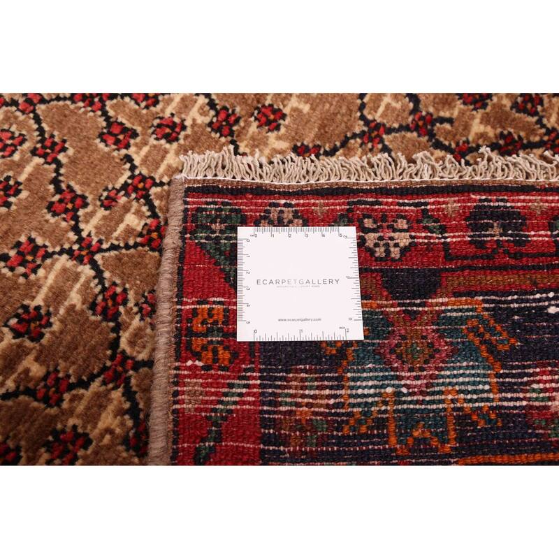 ECARPETGALLERY Hand-knotted Anatolian Light Brown Wool Rug - 4'4 x 7'11