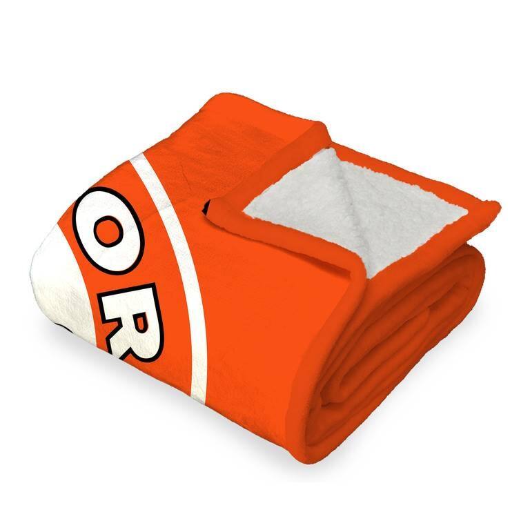 MLB CC Throwback Silk Touch Sherpa Throw Blanket