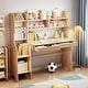 preview thumbnail 3 of 17, Kids Desk Kids Table Computer Desk Writing Desk Natural