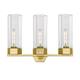 Option Brushed Brass / Clear