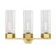 Option Brushed Brass / Clear