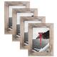 Option Set of 4-Brown&Light Grey