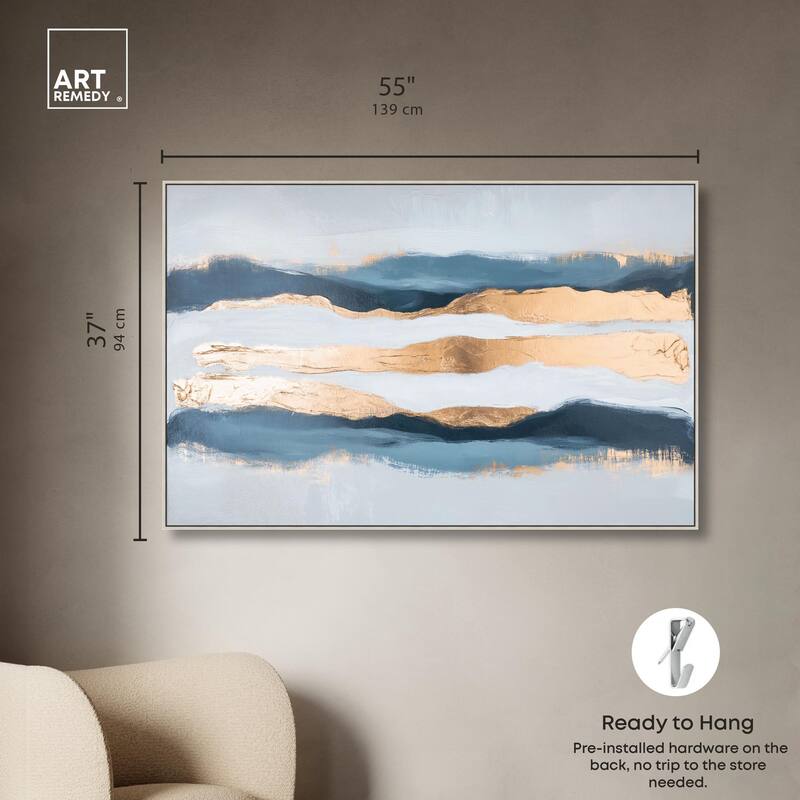 Blue Ridge II Canvas by Art Remedy