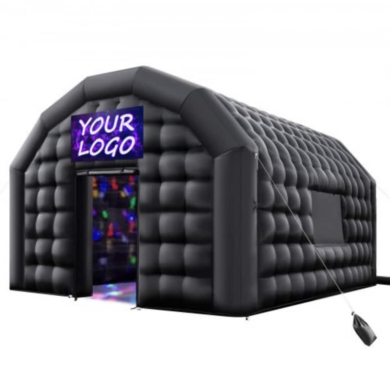 210D Oxford Fabric Outdoor Inflatable Party Tent with 680W Blower for Birthdays or Beach Gatherings - Size-1