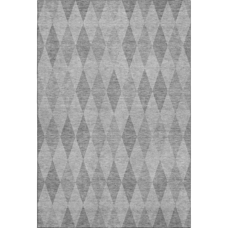 Premium Washable Super Soft Modern Diamonds Mayfield Rug