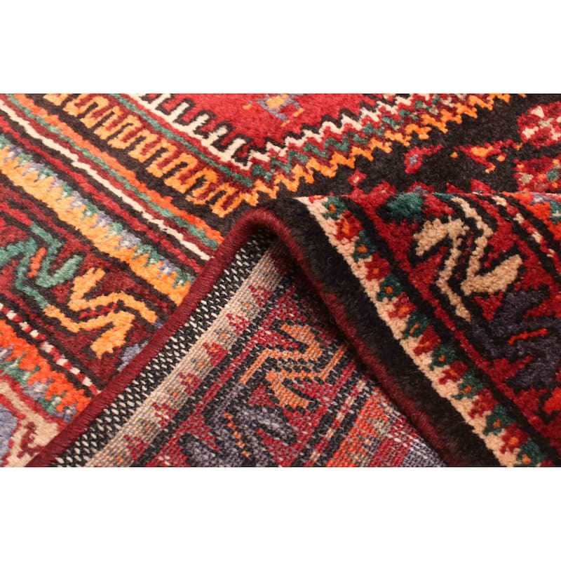 ECARPETGALLERY Hand-knotted Anadol Black Wool Rug - 4'6 x 7'5