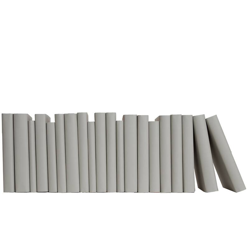Books Grey Decorative Accessories: Smoke Wrapped Color By The Foot