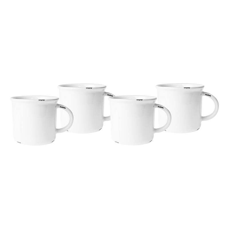 Tinware Mugs- Set of 4