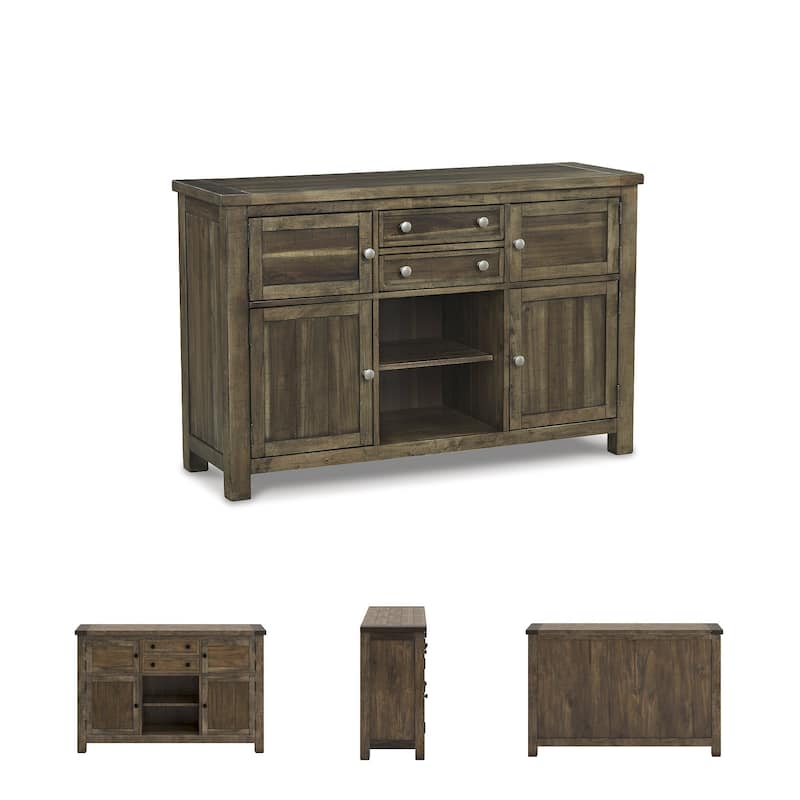 Signature Design by Ashley Mykolaiv Grey-brown Dining Room Server