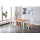 preview thumbnail 15 of 13, Boraam Bloomington Collection Cherry Contemporary Dining Table