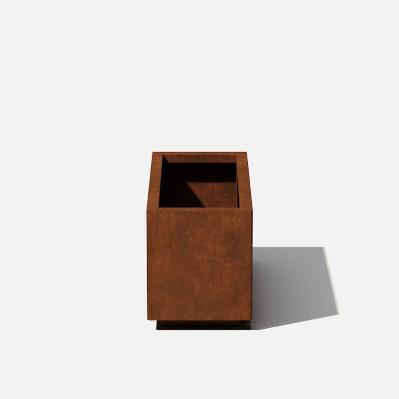 Corten Steel Series Long Box Planter