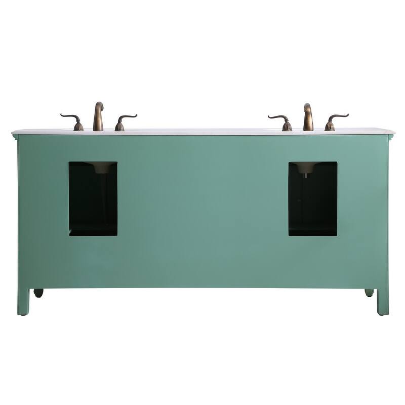 72" Double Bathroom Vanity Sink