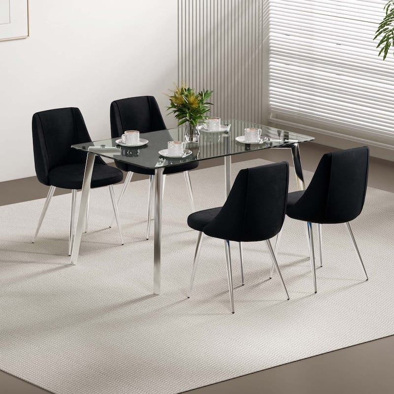 Velvet Dining Chairs(set of 4)