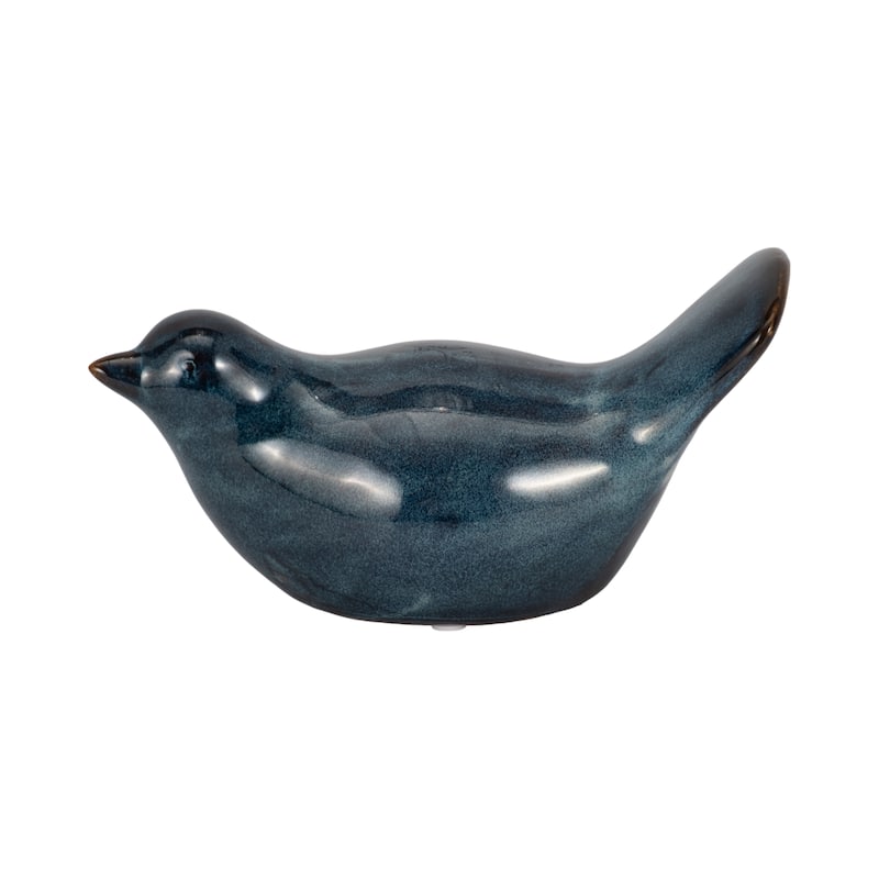 Stoneware and Ceramic Bird Garden Statuary Sculptural Silhouette