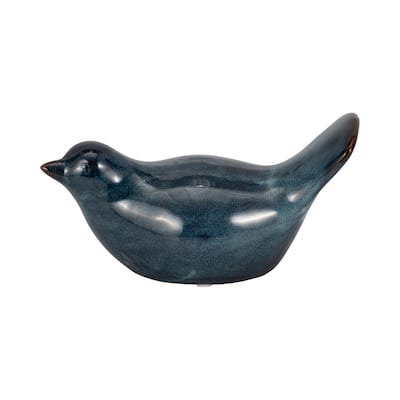 Stoneware and Ceramic Bird Garden Statuary Sculptural Silhouette