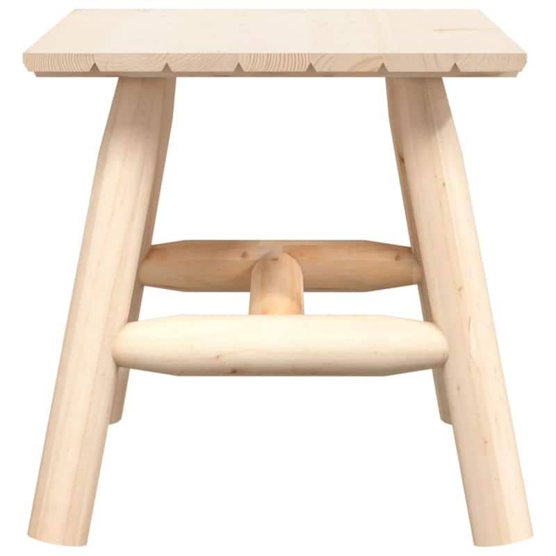 vidaXL Patio Chair 26.8"x33.9"x40.6" Solid Wood Spruce