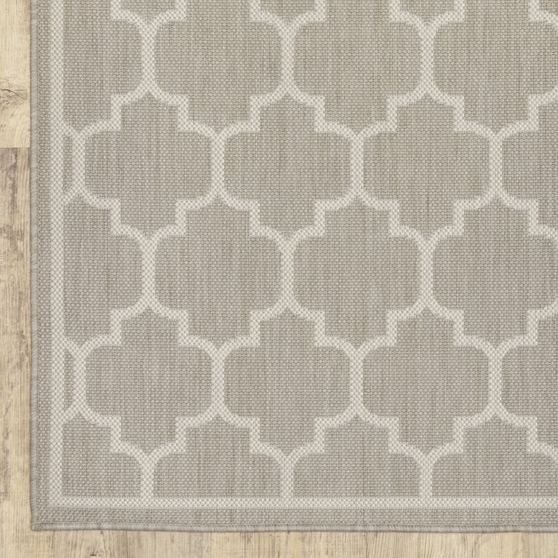 Vista Home Palmetto Quatrefoil Trellis Indoor/ Outdoor Area Rug