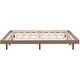 preview thumbnail 5 of 7, Wooden Queen Platform Bed Frame for Kids Teens Adults, Queen Size Bedframe with Solid Wood Slats Support, Not Included Headboard