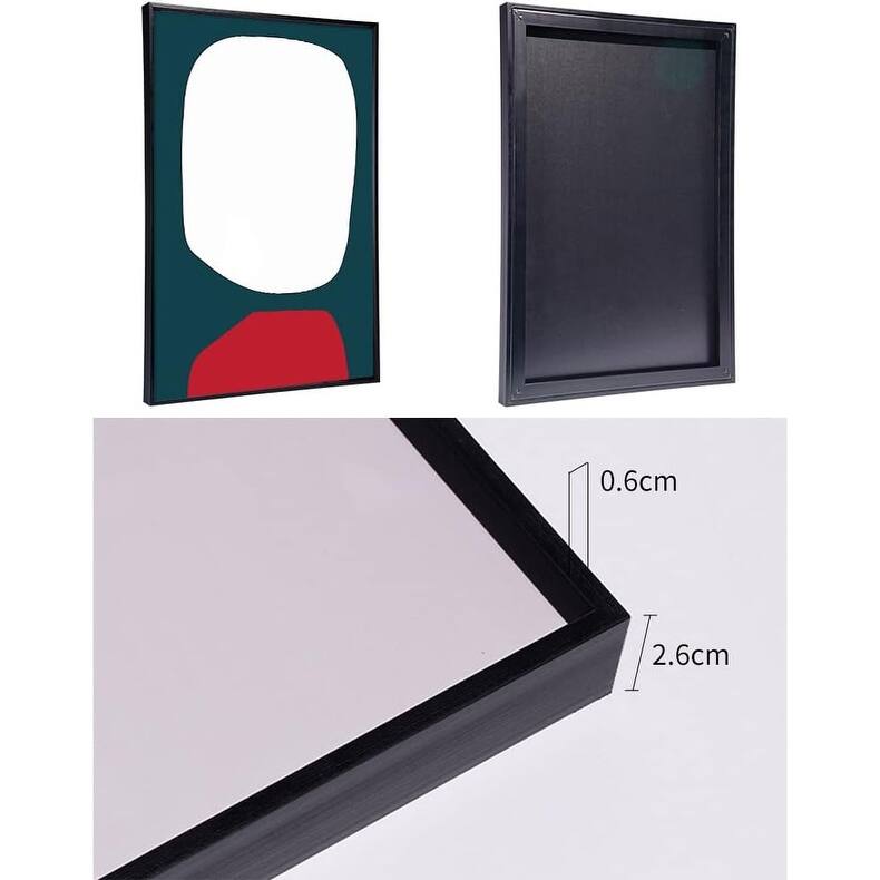 Abstract Natural Geometric Color Block Picture Prints