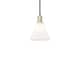 Option Black Antique Brass / Matte White