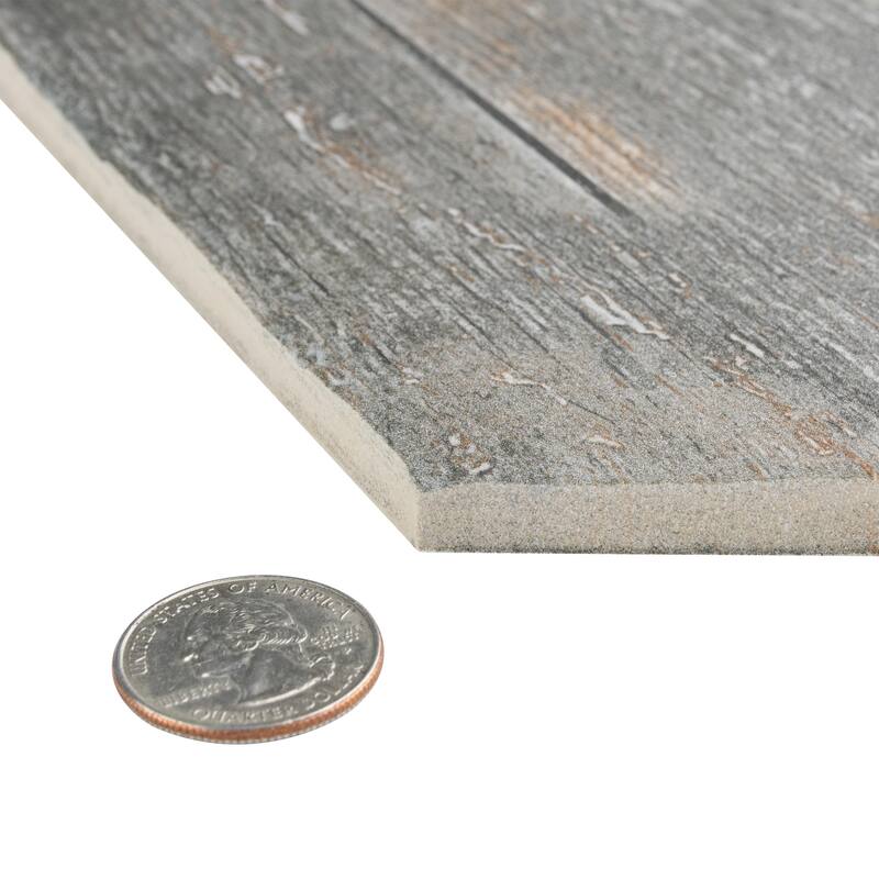 Merola Tile Retro Hex Cendra 14-1/8" x 16-1/4" Porcelain Floor and Wall Tile