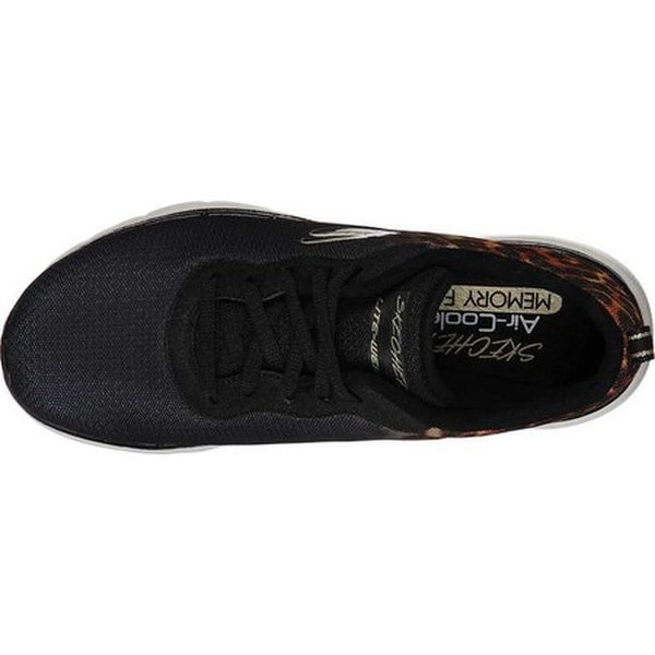 skechers flex appeal leopard